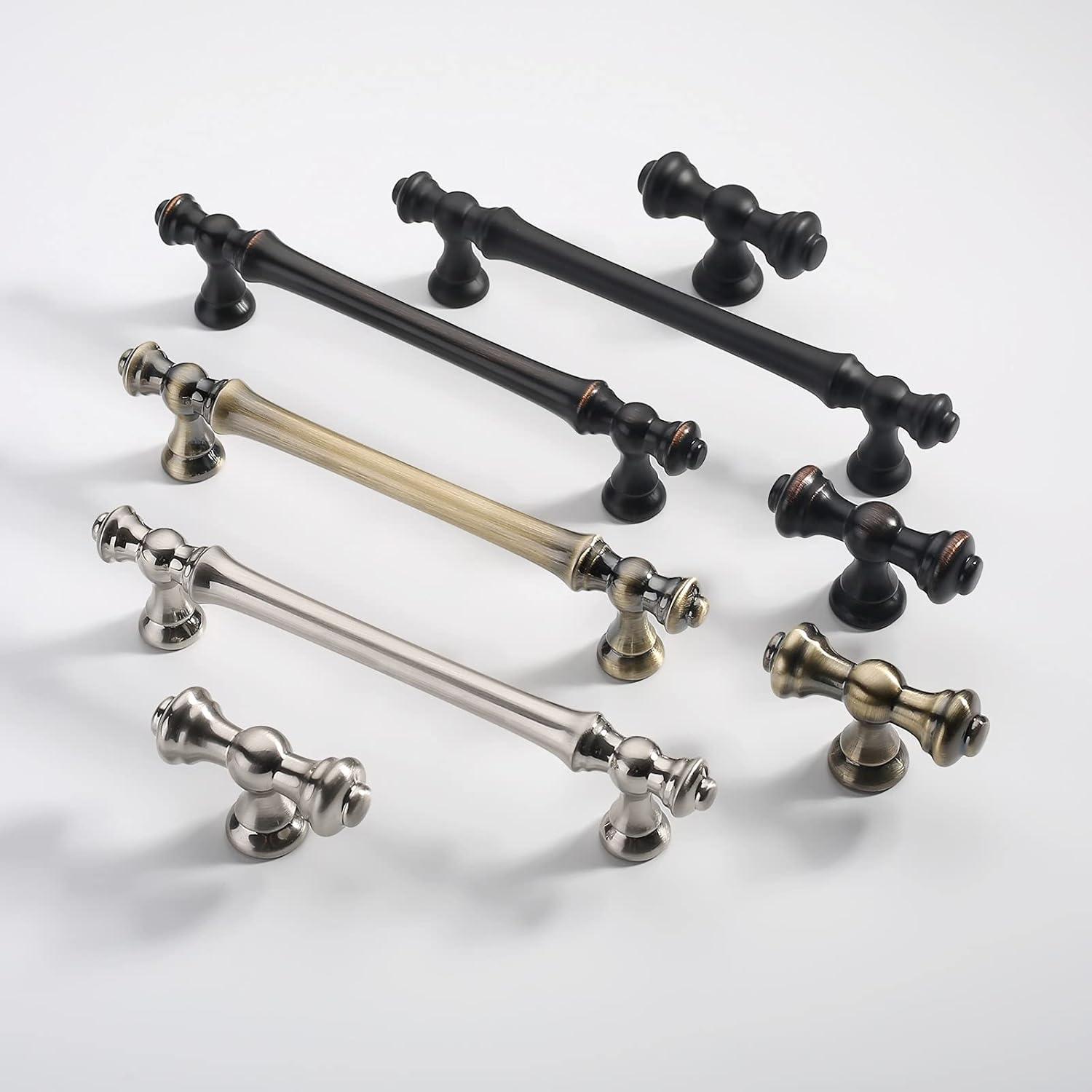 Piper Kitchen Cabinet Handles, Solid Core Drawer Pulls for Cabinet Doors, 5-1/16" (128mm)