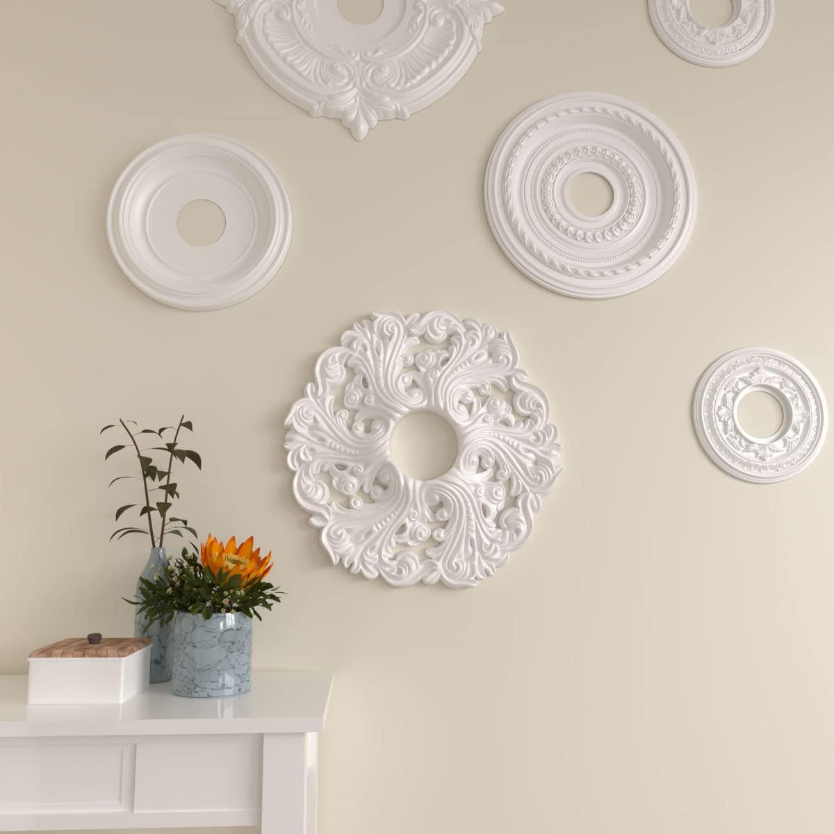 Ekena Millwork 19 5/8"OD x 4 3/4"ID x 1 3/4"P Orrington Ceiling Medallion (Fits Canopies up to 4 3/4")