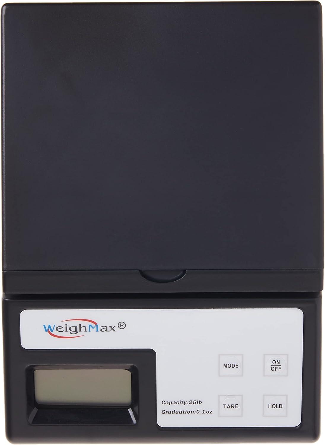 USPS Style 25 Lb x 0.1 OZ Digital Mailing Postal Scale with Batteries