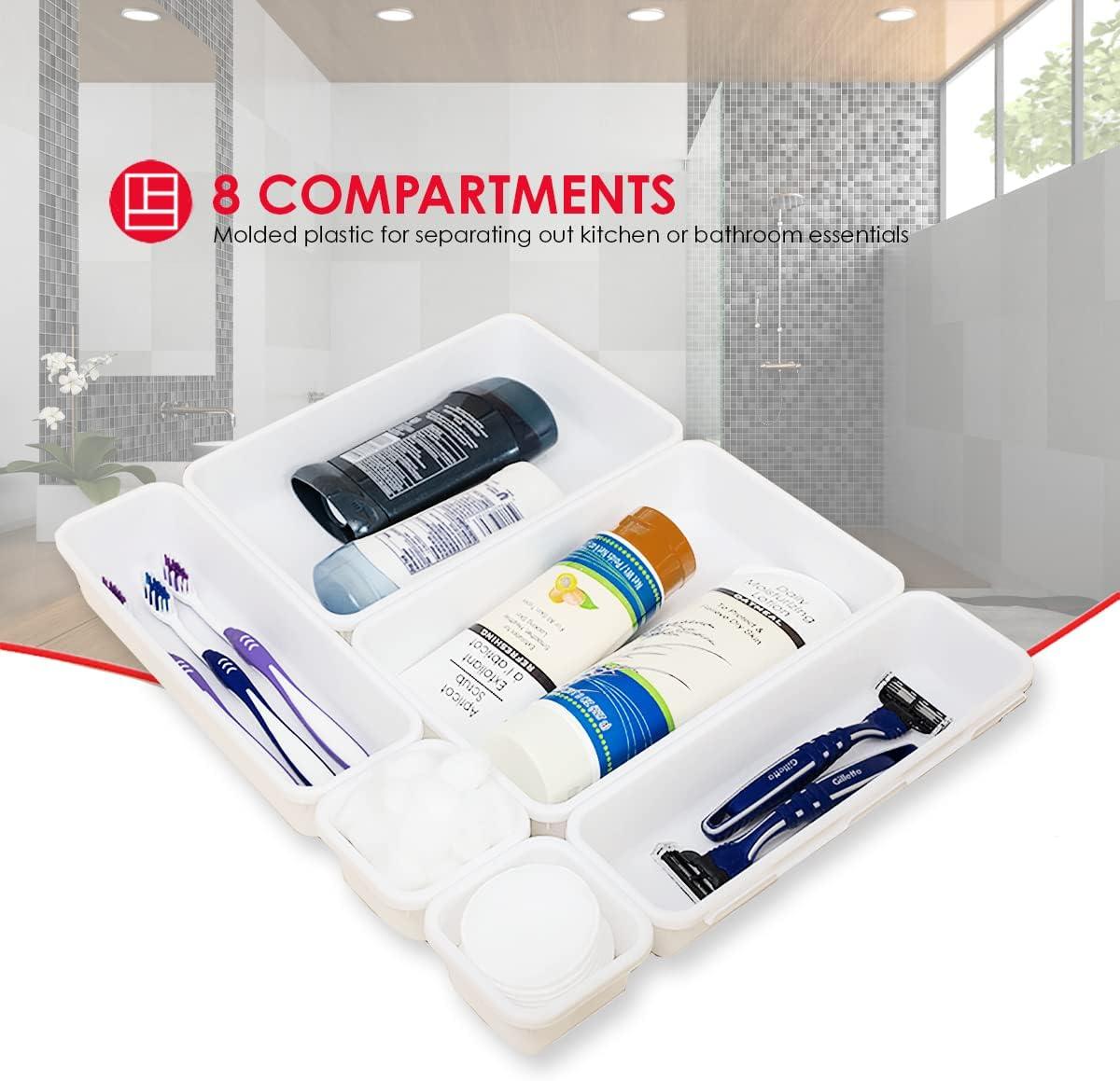 Rebrilliant Jabari 8 Piece Drawer Organizer Set