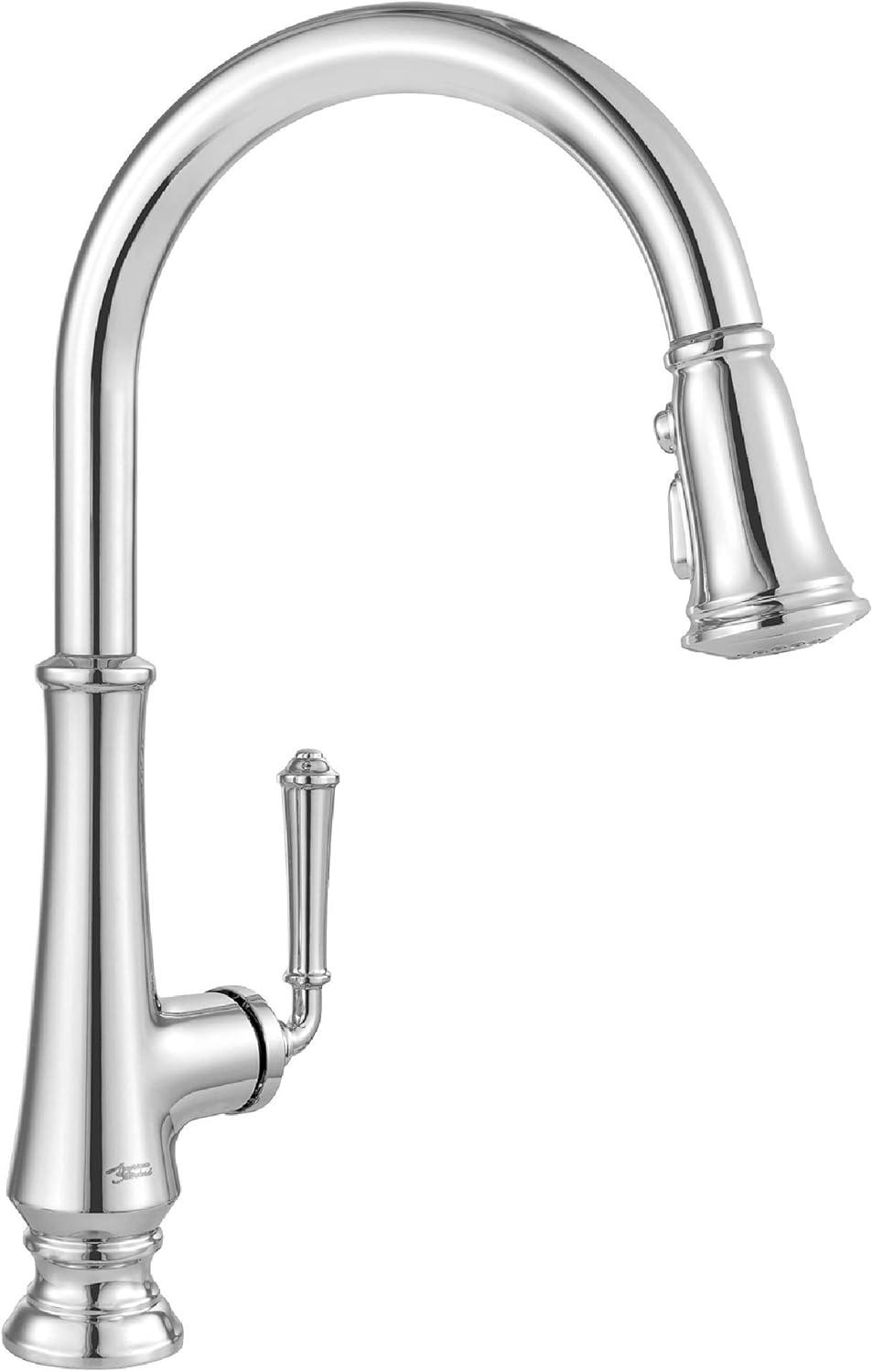 Delancey Pull Down Single Handle Kitchen Faucet With Accessories