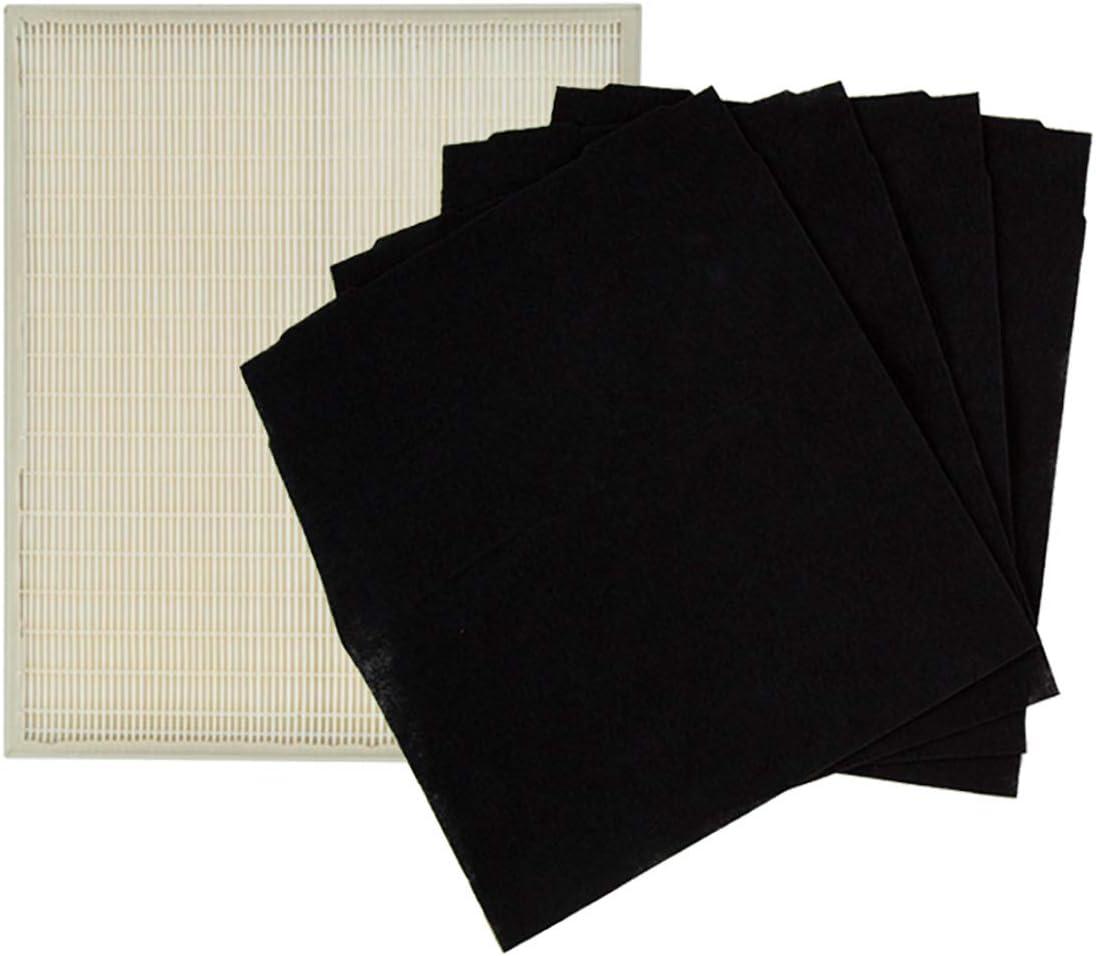 AP450 AP510 replacement Filter for Whirlpool 1183054K AP51030K AP51030KB AP45030K WP500 WP1000 Air Purifier for KENMORE 83375 83376 83202 1 True HEPA Filter+4 Carbon Filters