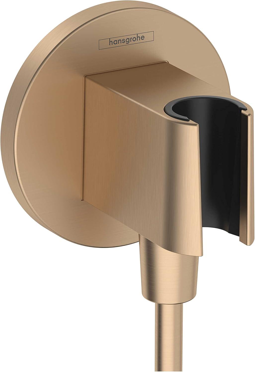 hansgrohe FixFit S Wall Outlet with Handshower Holder