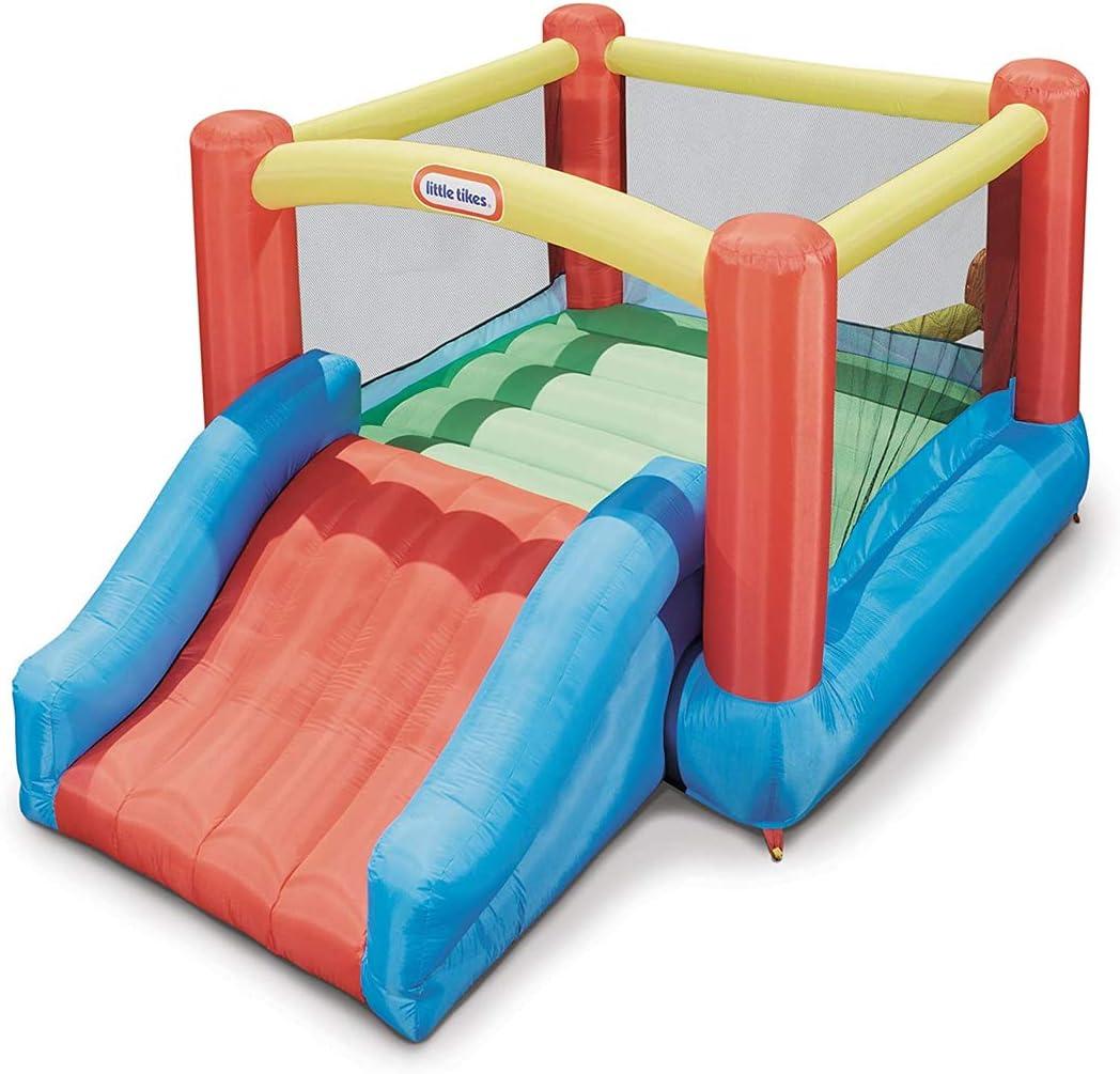 Multicolor Inflatable Bouncer with Slide for Kids