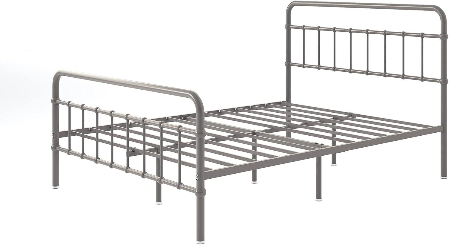 Florence 42" Modern Farmhouse Metal Platform Bed