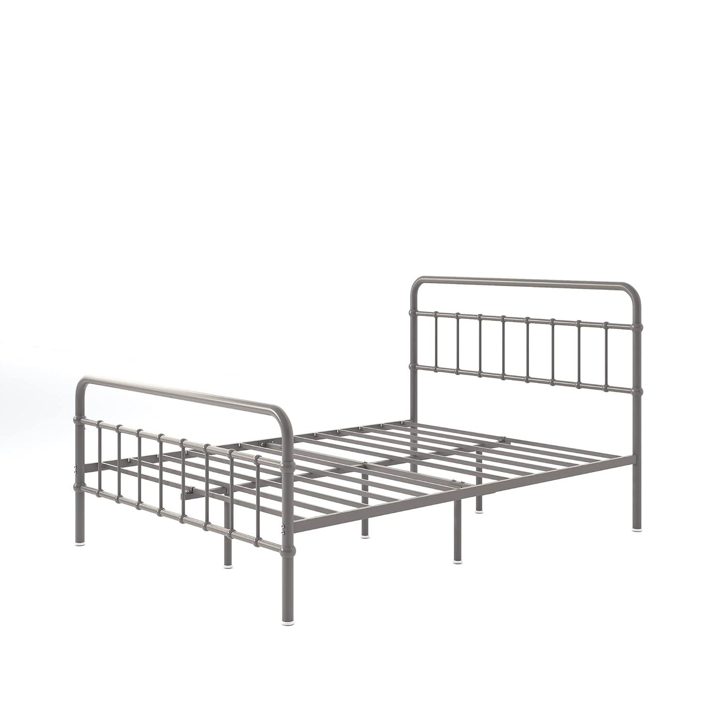Zinus Florence 42" Modern Farmhouse Metal Platform Bed