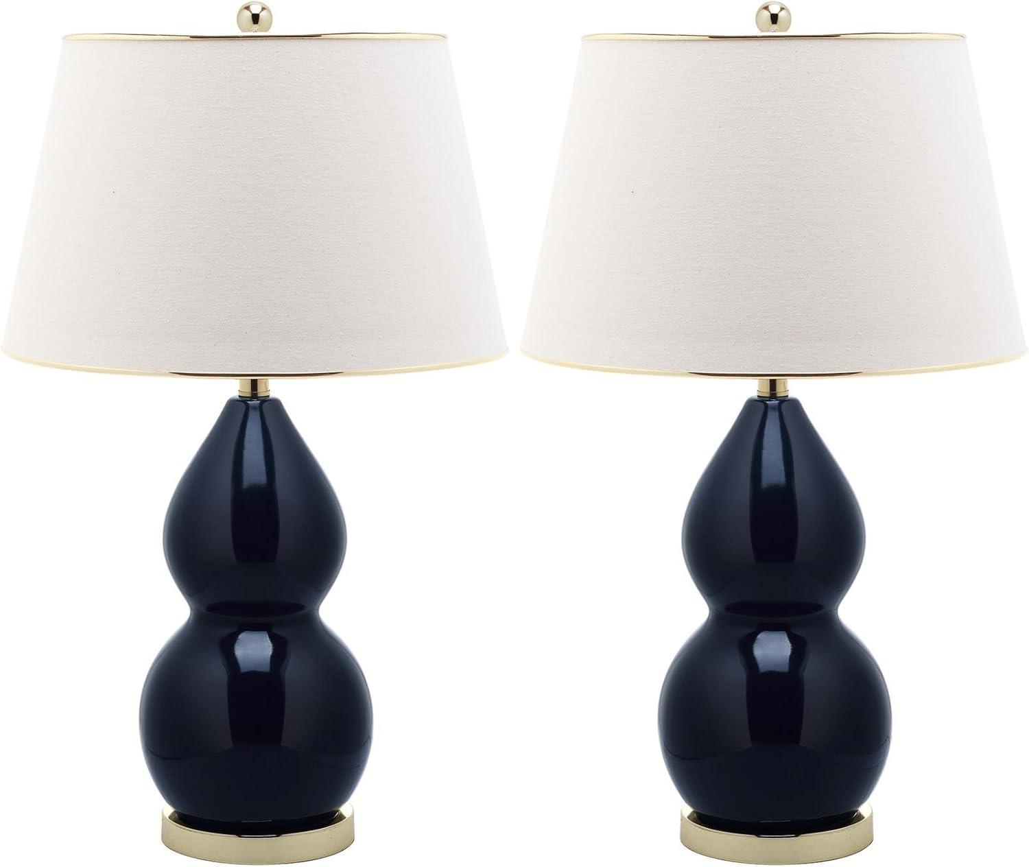 Everly Quinn Ceramic Table Lamp (Set of 2)