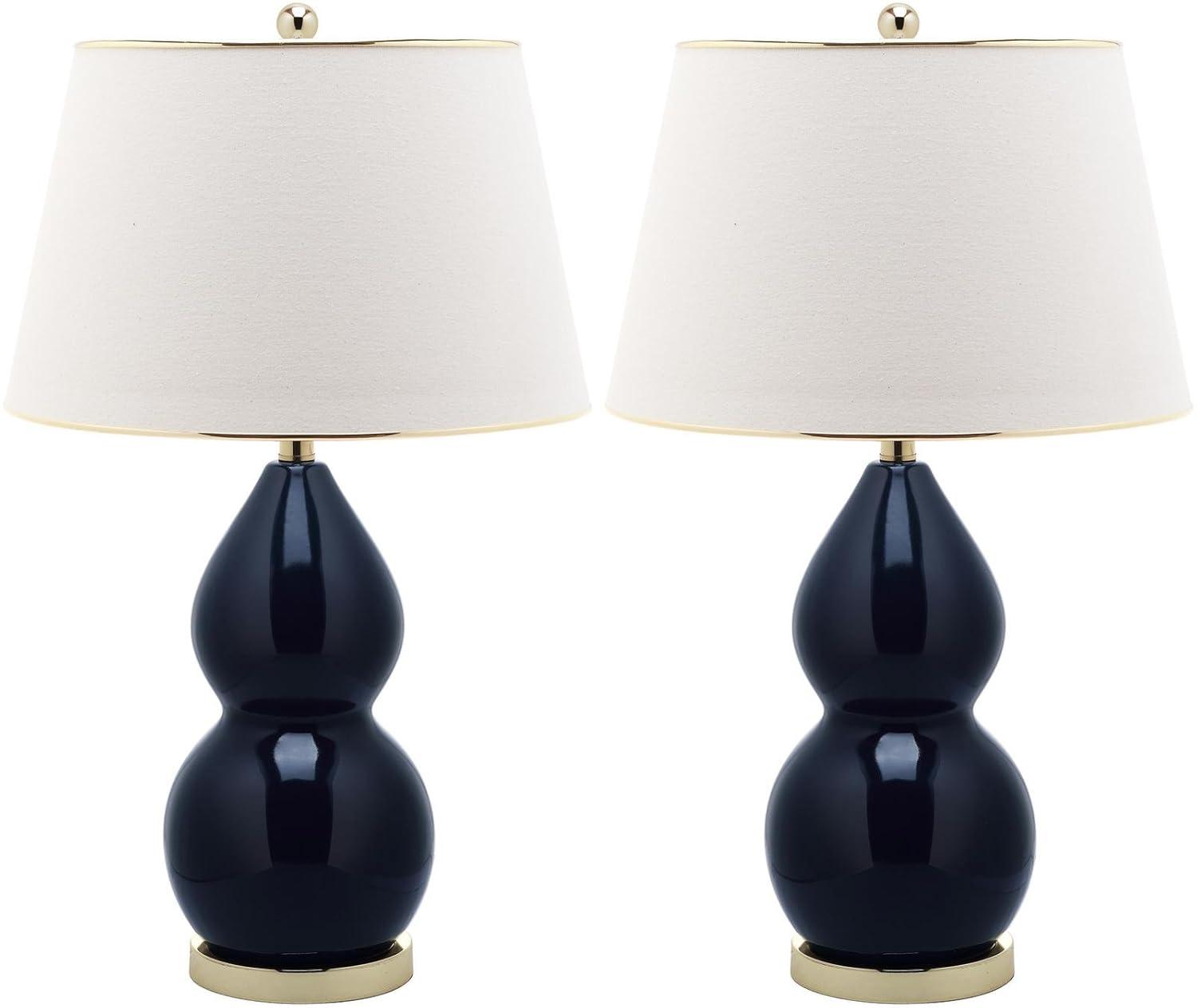 Everly Quinn Ceramic Table Lamp (Set of 2)