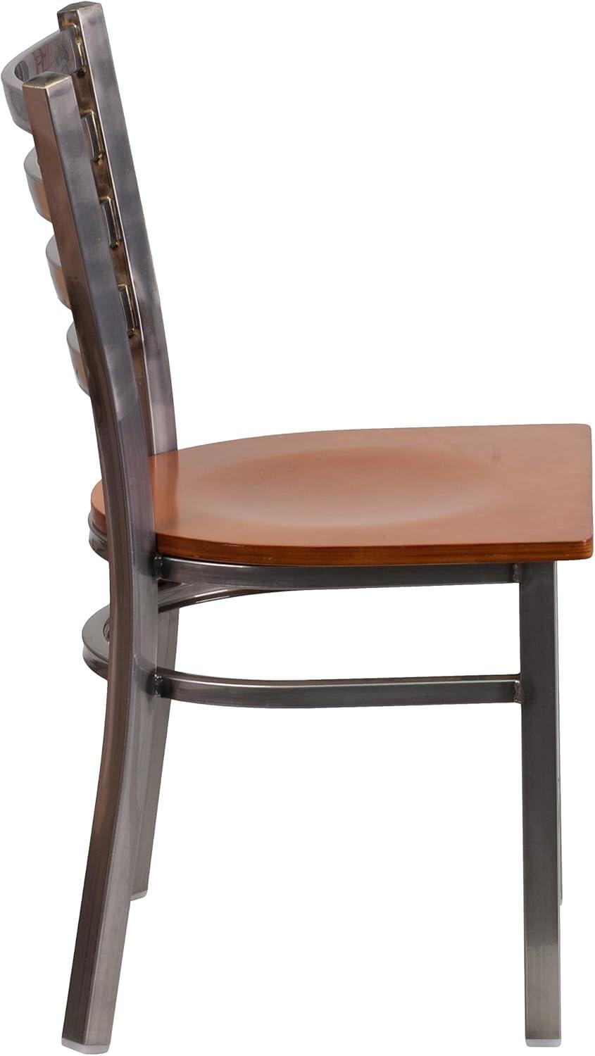 Flash Furniture Kendall Ladder Back Metal Restaurant Chair