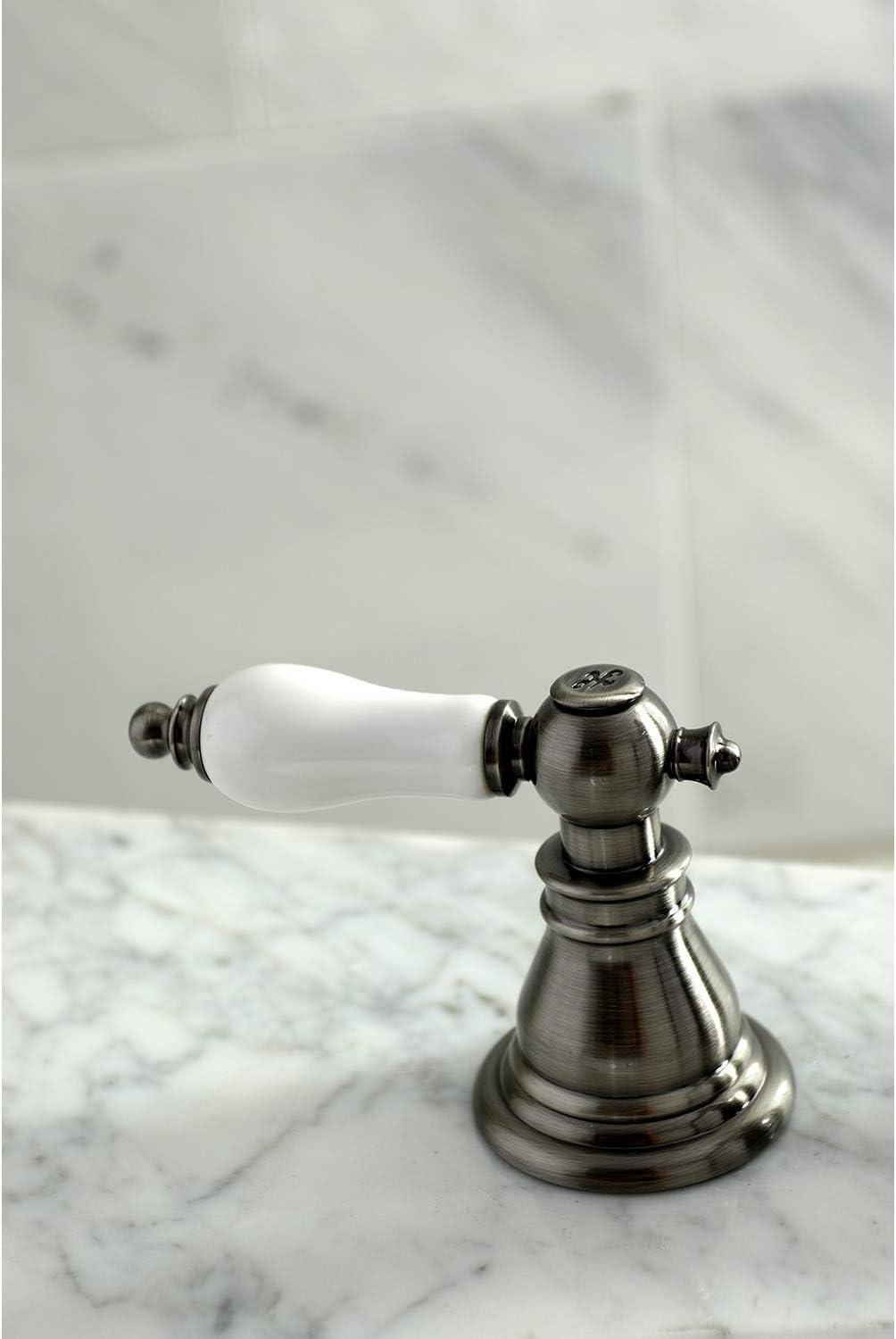 American Patriot Fauceture Widespread Bathroom Faucet with Drain Assembly