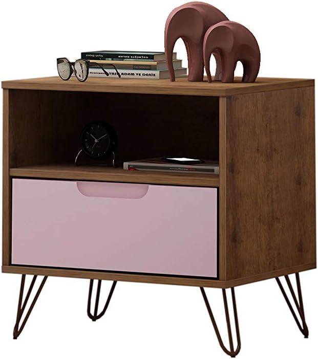 1.0 Rockefeller Nightstand - Manhattan Comfort