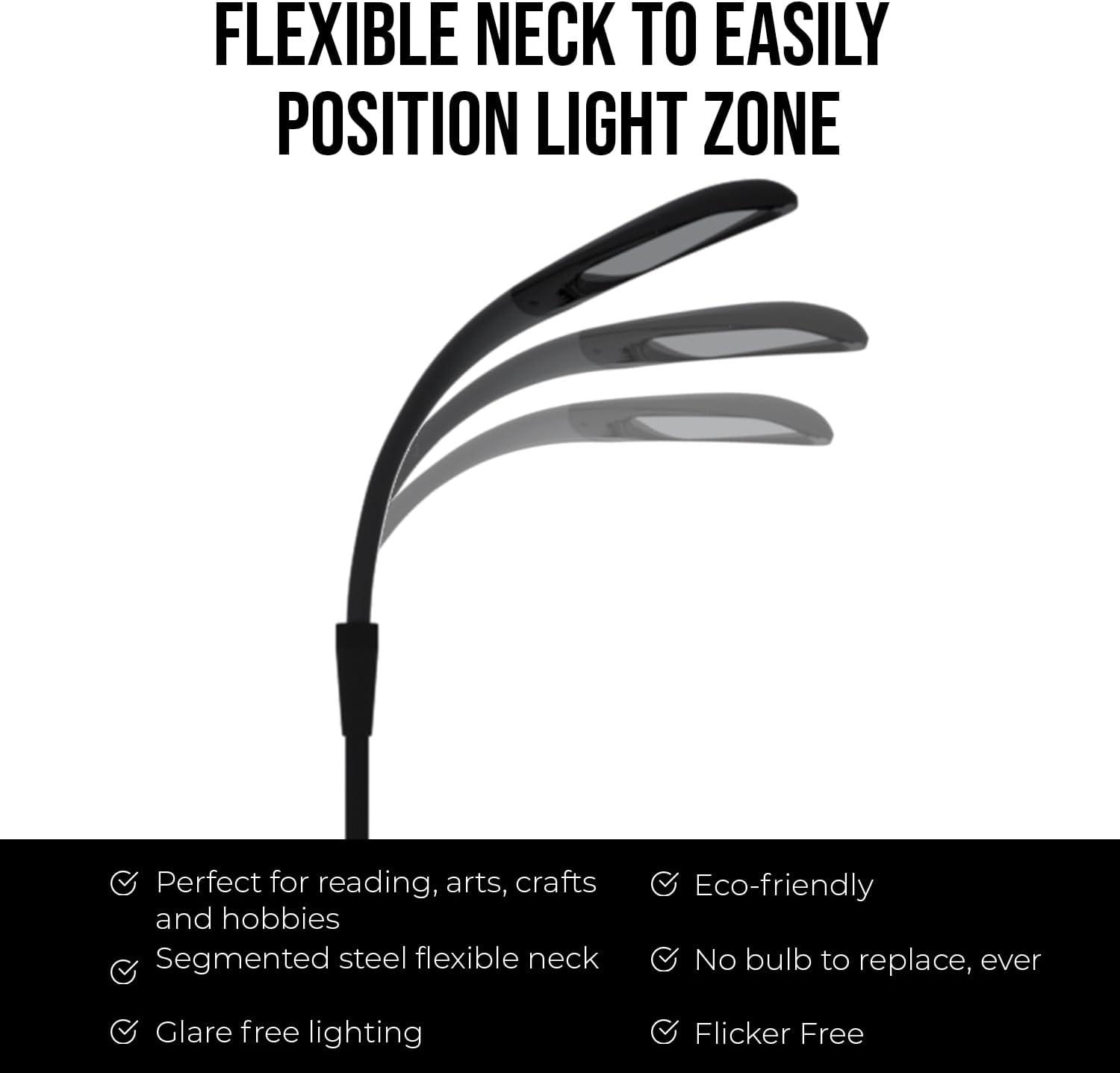 Stellasky Floor Lamp-Black