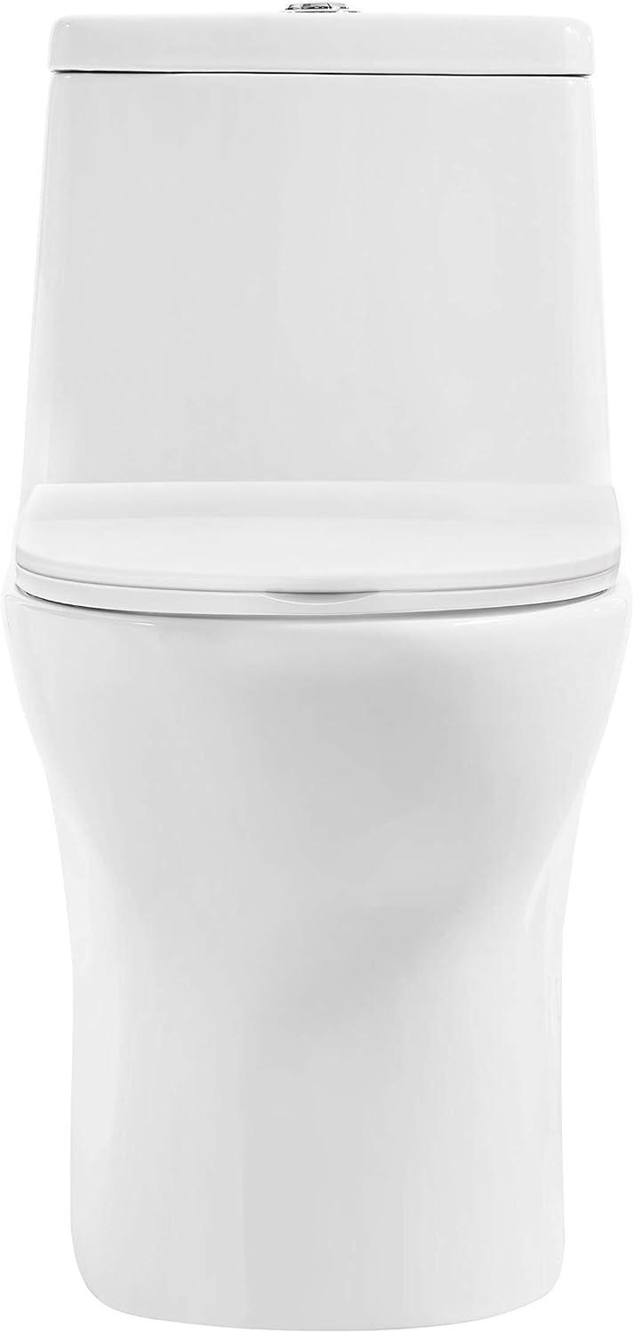 Swiss Madison Ivy One-Piece Elongated Toilet Vortex Dual-Flush 1.1/1.6 gpf