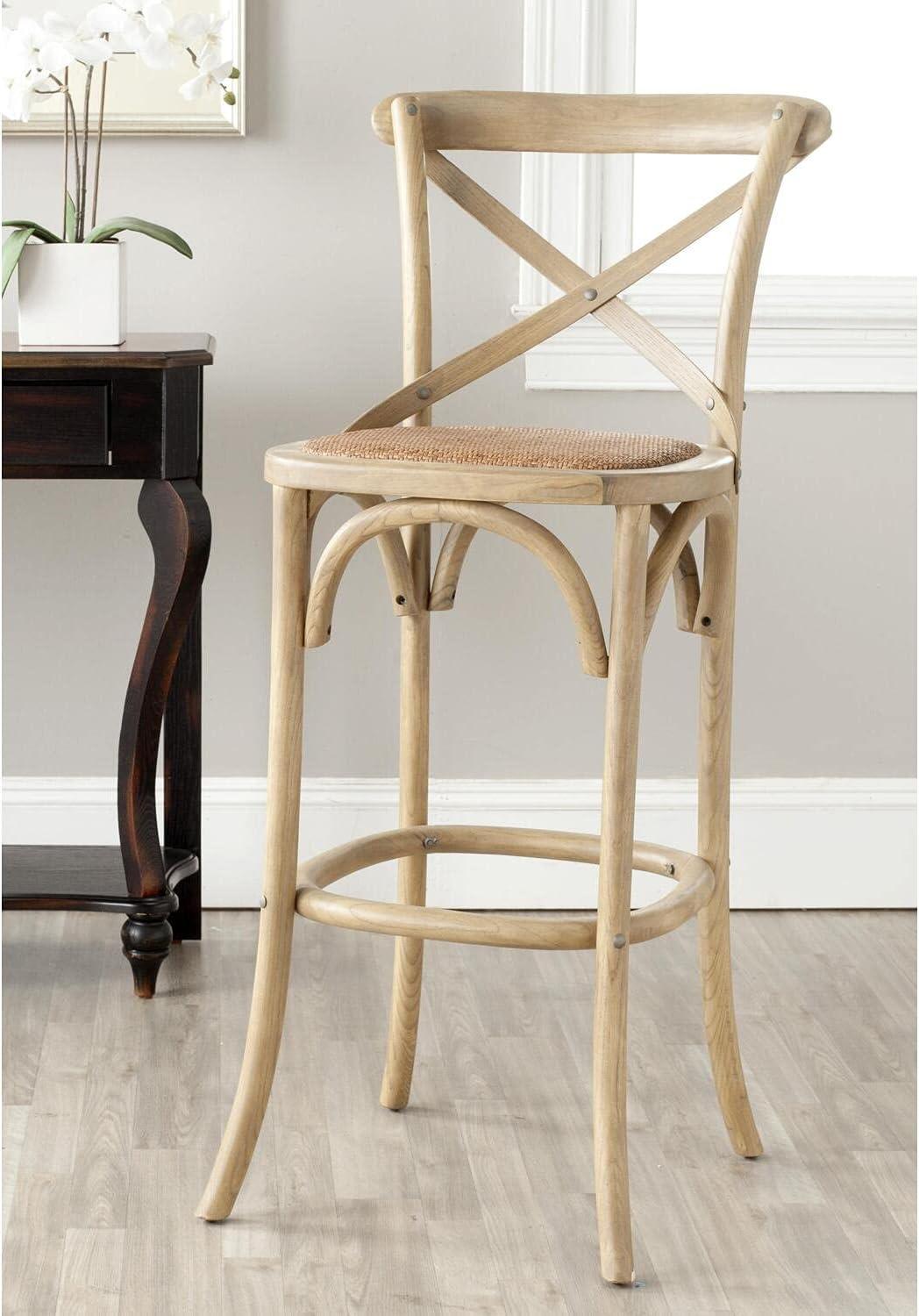 Franklin X Back Bar Stool  - Safavieh