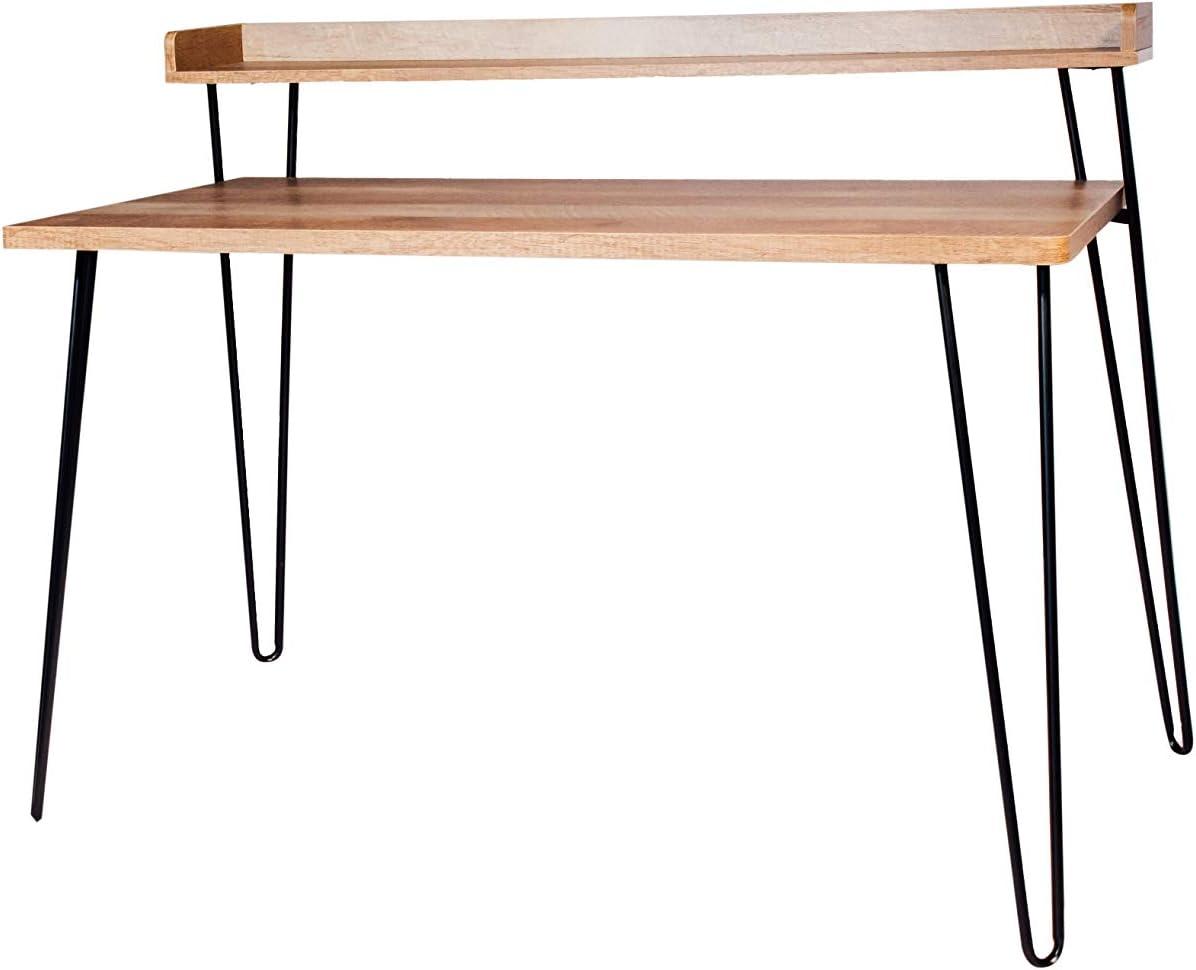 OneSpace Avalon Simple Computer Desk, Classic Oak, Model: 50-2003CO