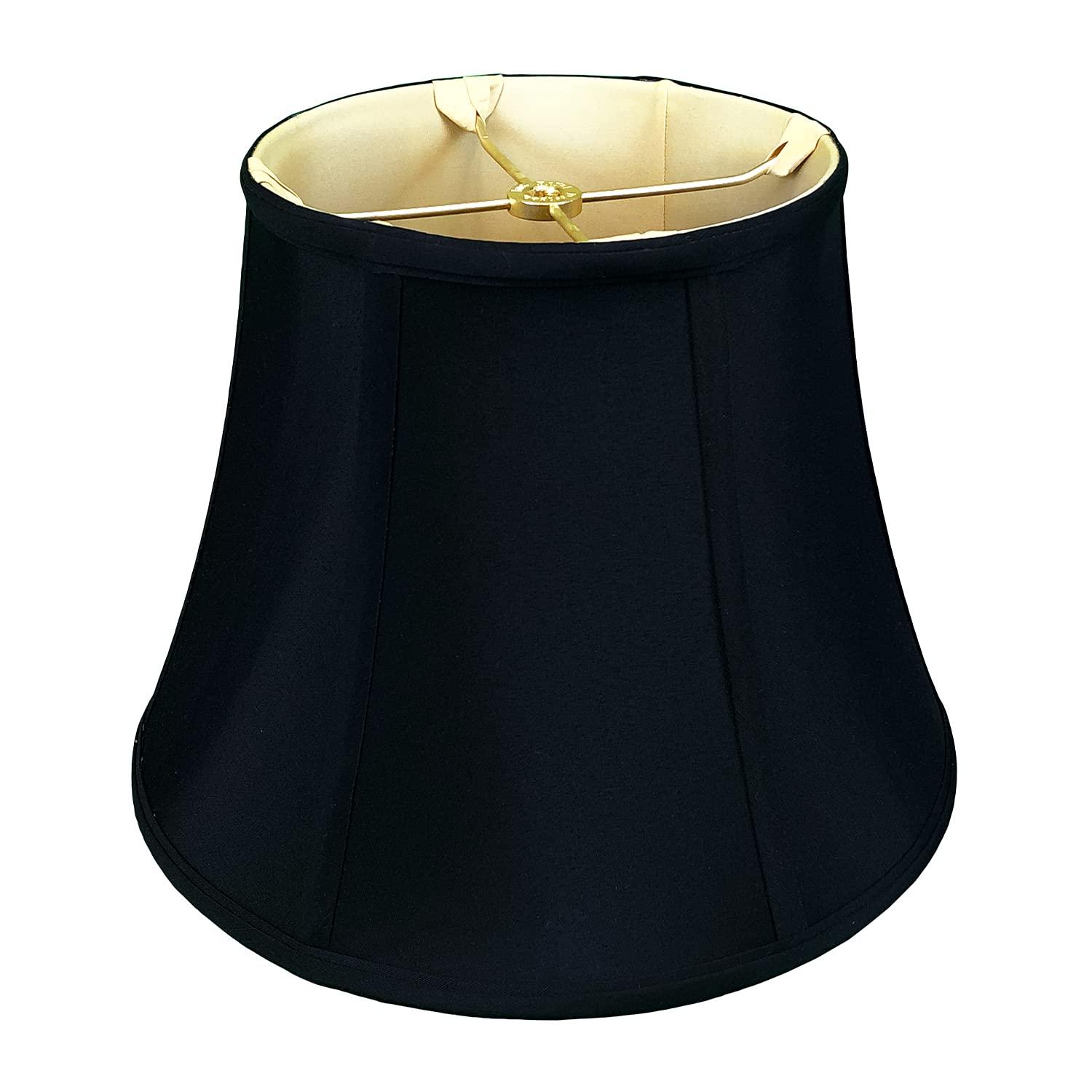 Royal Designs 20" Modified Bell Lamp Shade Black