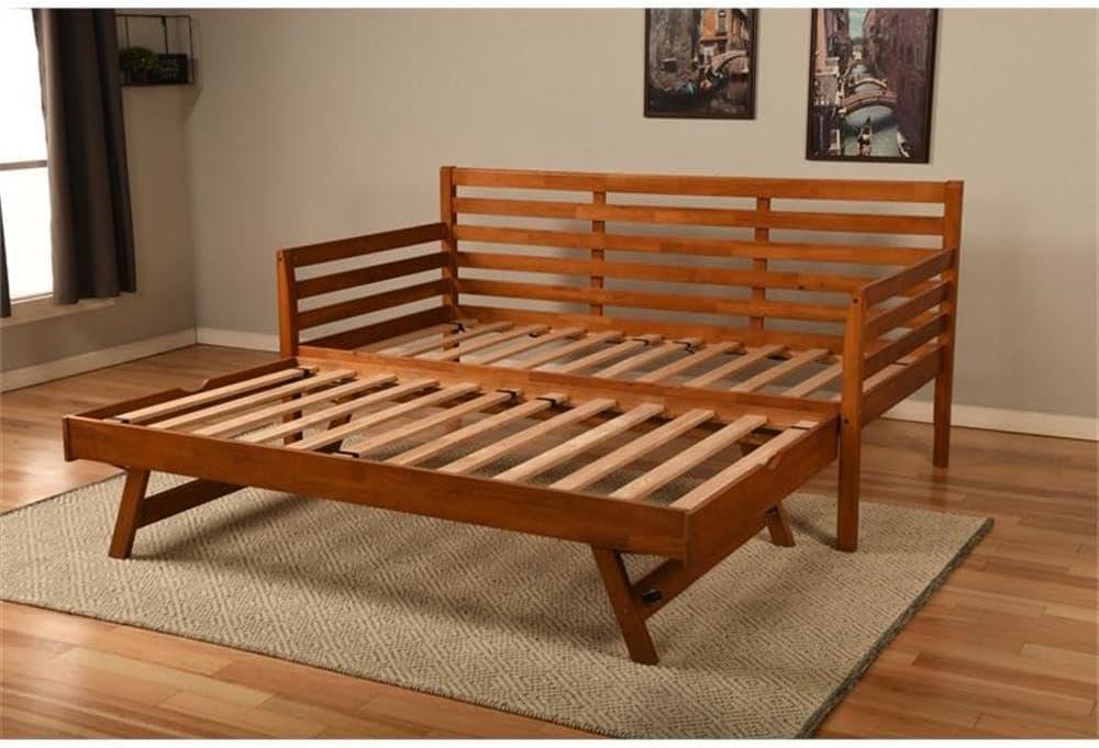 Kodiak Furniture Twin to King Size Daybed in Mahogany Wood