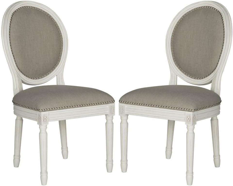 Holloway 19''H French Brasserie Oval Side Chair (Set of 2)  - Safavieh