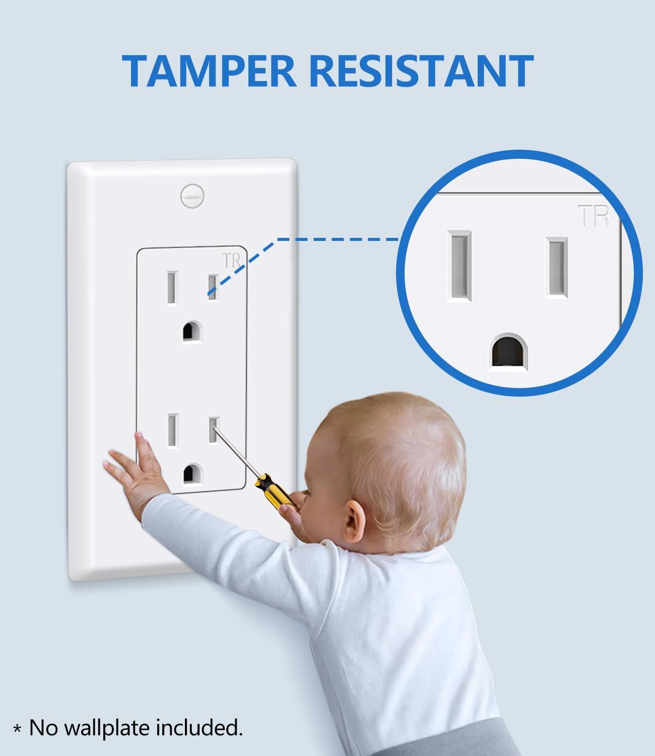 15 Tamper Resistant Decorator Outlet