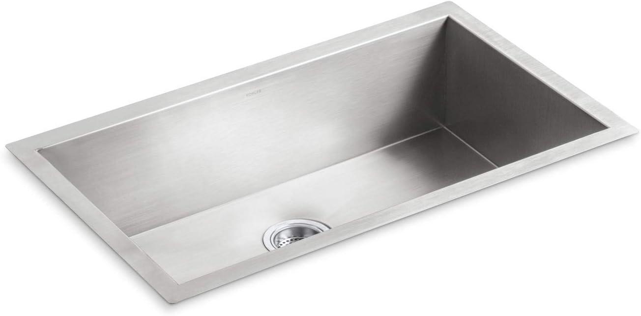 32'' Stainless Steel Undermount Single-Bowl Kitchen Sink