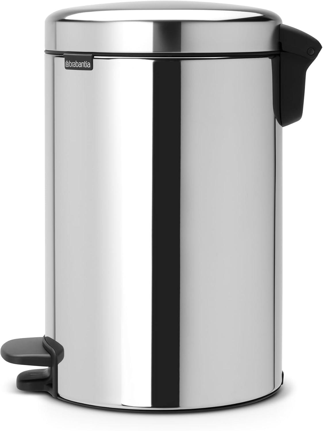 Brabantia Newicon Step On Trash Can, 3.2 Gallon (12 Liter)