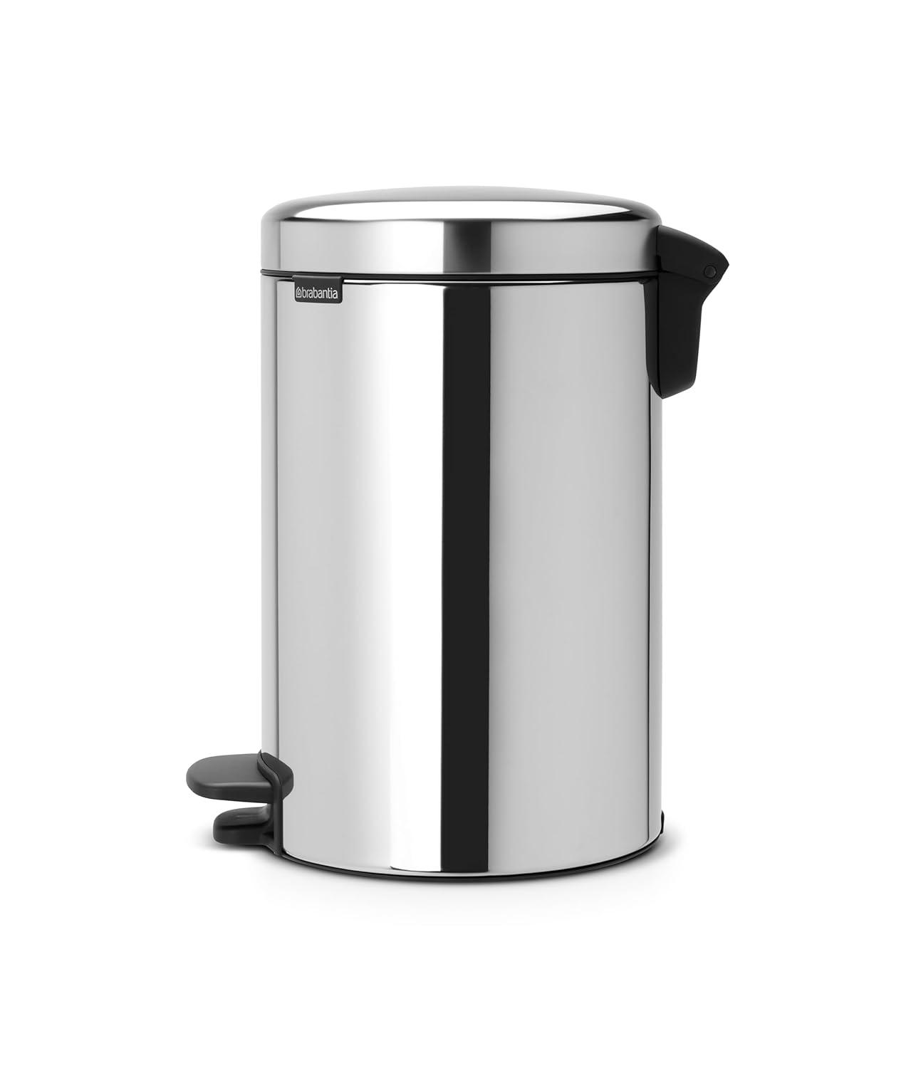 Brabantia Newicon Step On Trash Can, 3.2 Gallon (12 Liter)