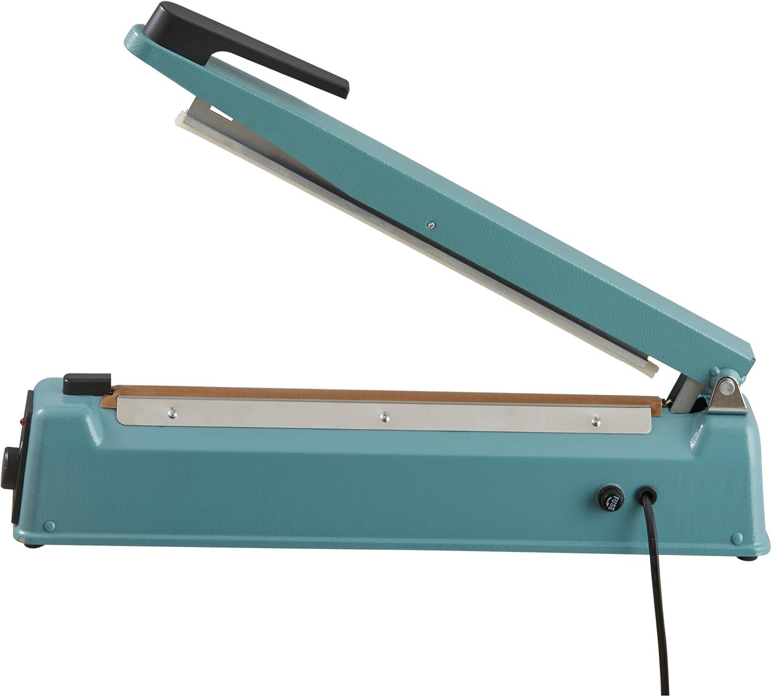 VEVOR VEVOR 12" Iron Hand Impulse Heat Sealer Machine Poly Bag Sealing for Plastic Bag