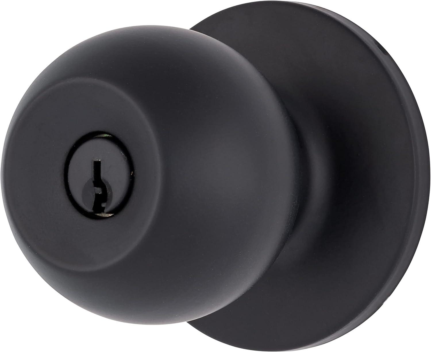 Brinks Raleigh Series Keyed Entry Transitional Ball Knob