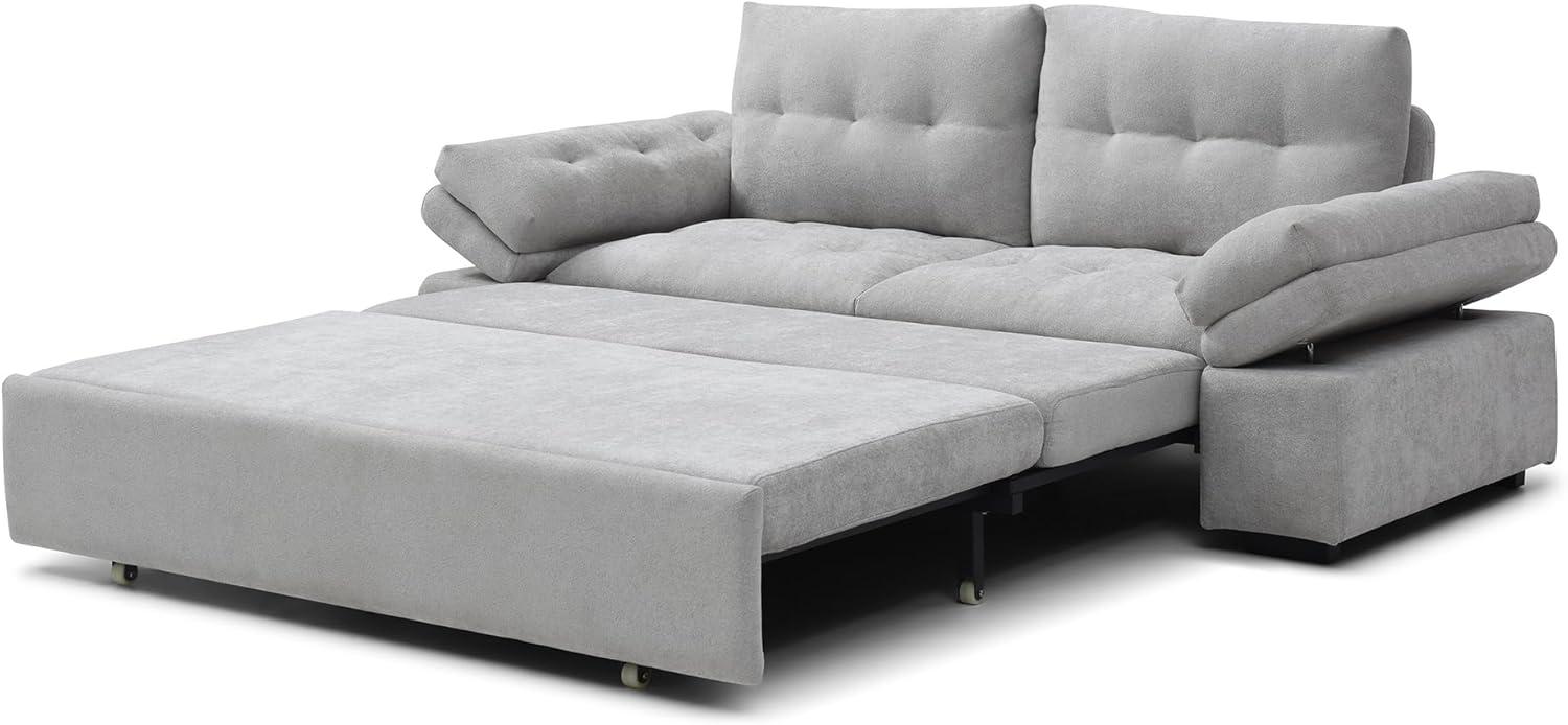 Latitude Run® Munos Full Size Convertible Sleeper Sofa, 77" Pull Out Sofa Bed