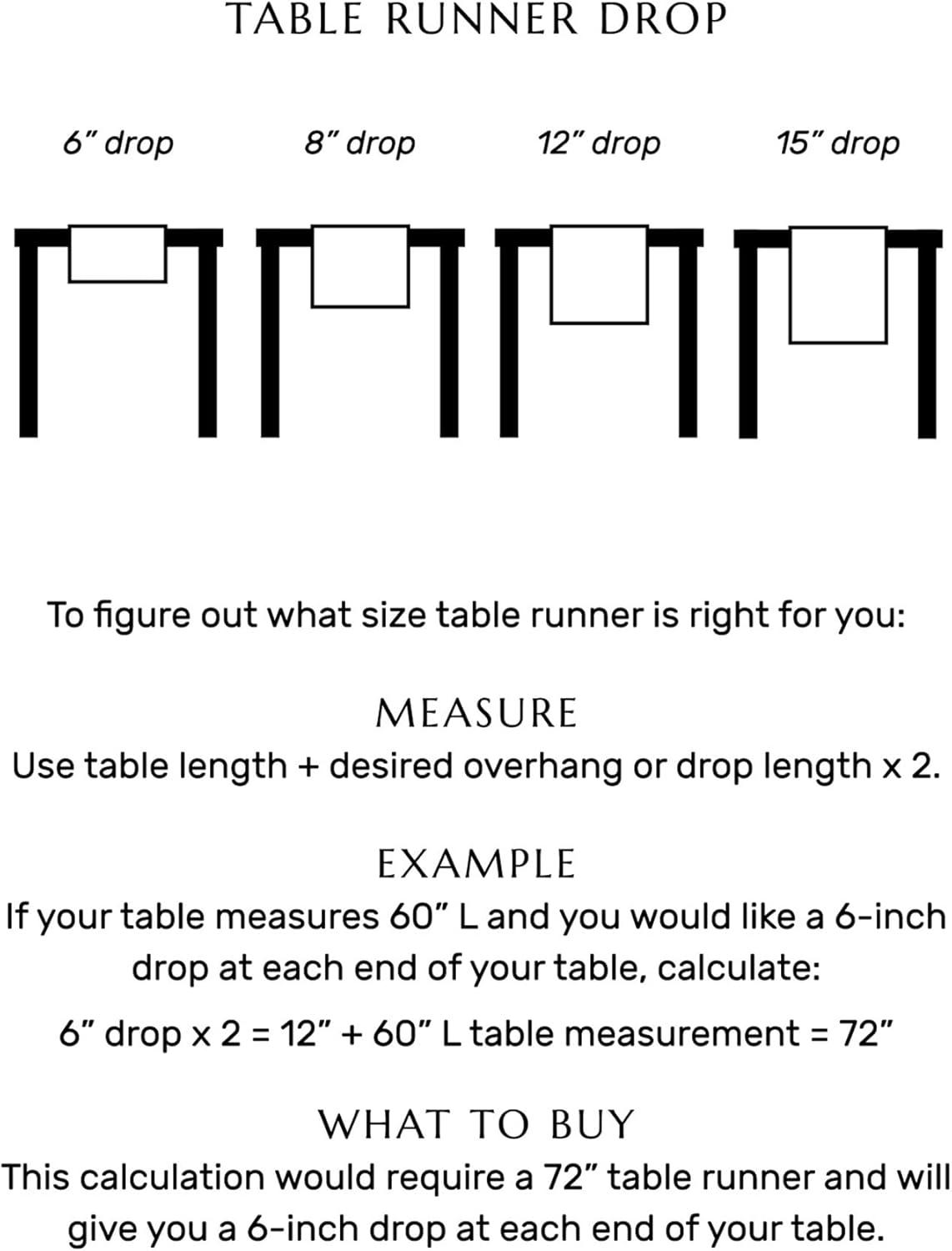Linen Rectangle Dining Table Runners