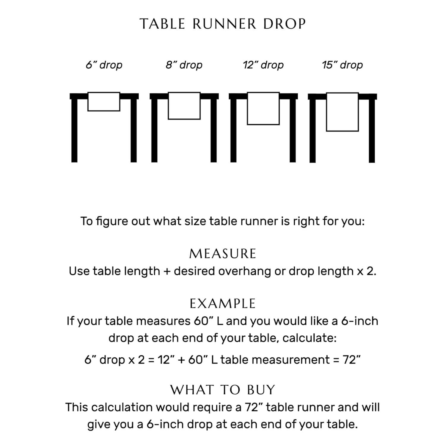 Linen Rectangle Dining Table Runners