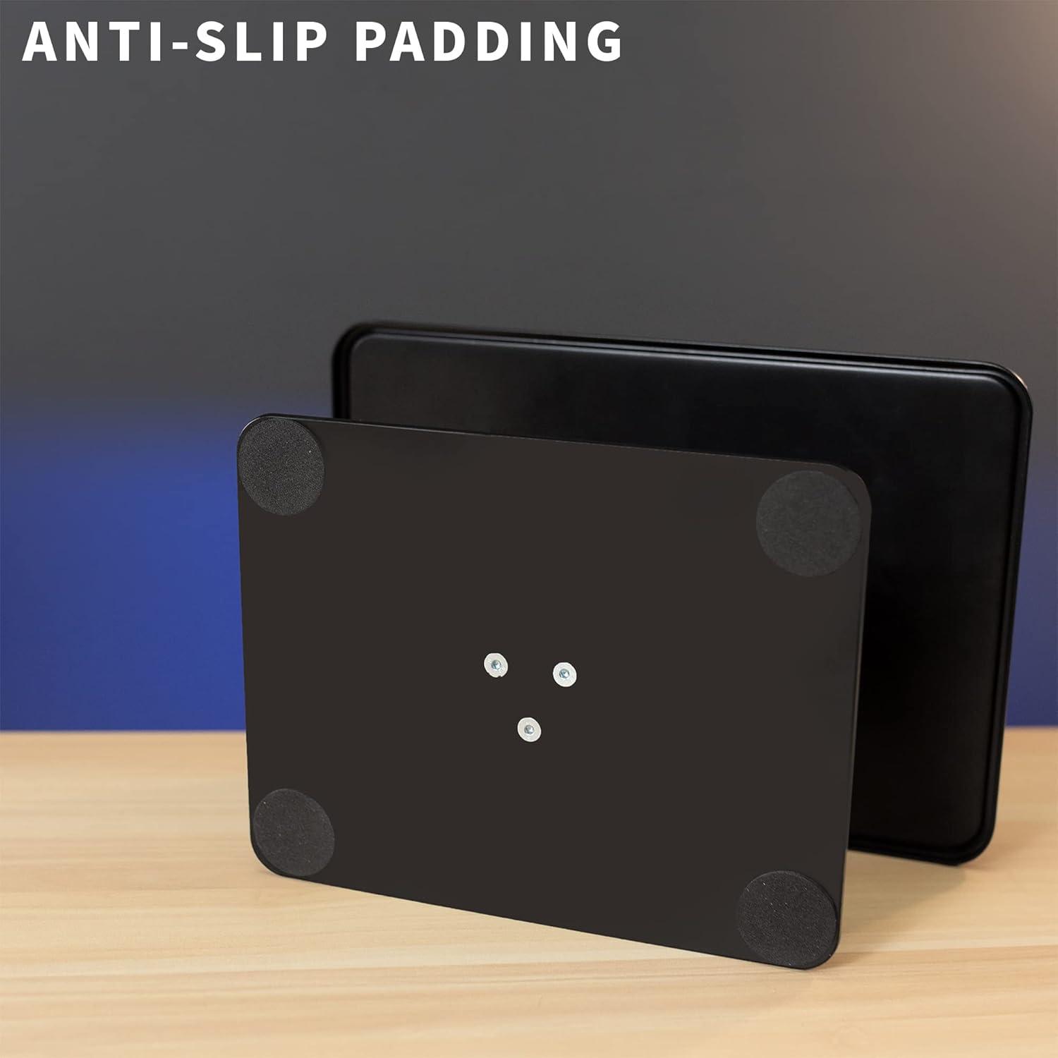 Universal Height Adjustable Ergonomic Computer Monitor and Laptop Riser Stand