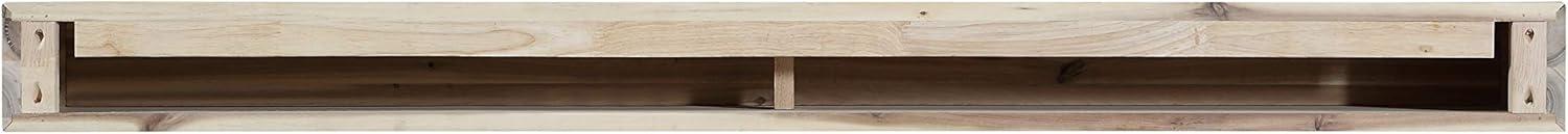 Acacia Fireplace Mantel Shelf