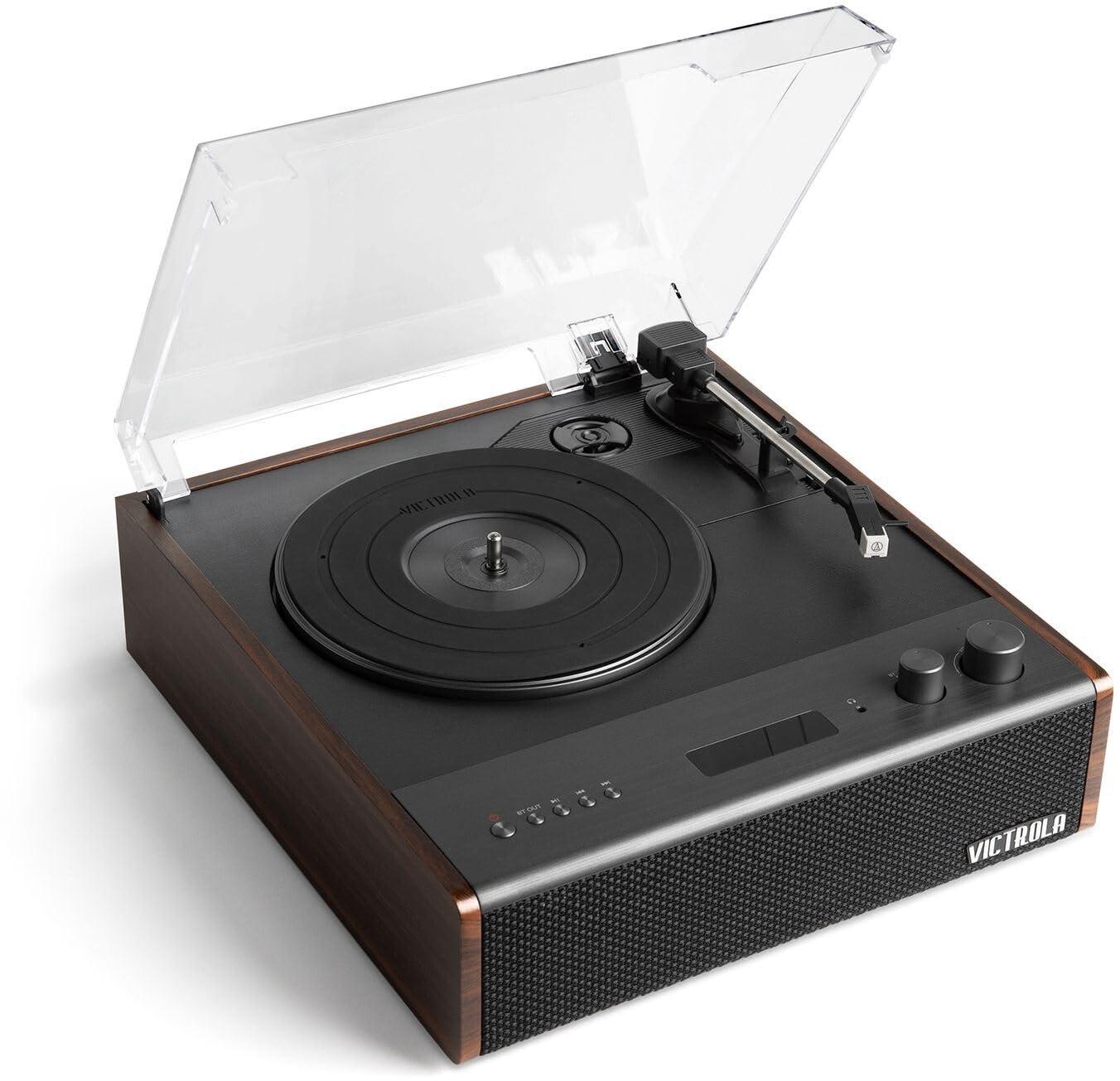 Victrola Eastwood Signature Bluetooth Record Player (Espresso)