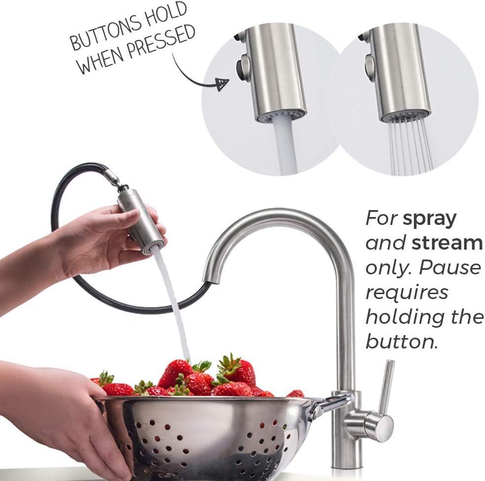 Pfister LG529SABG Stellen Pull Down Single Handle Kitchen Faucet