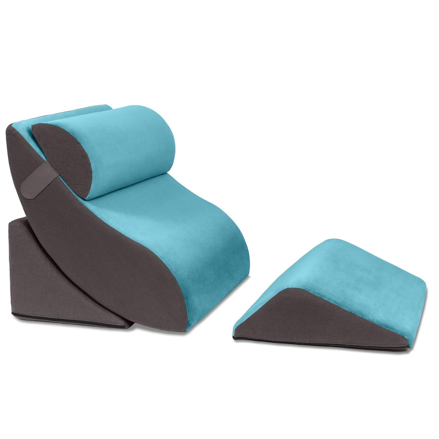 Avana Kind Bed 4-Piece Orthopedic Support Wedge Pillow Comfort System
