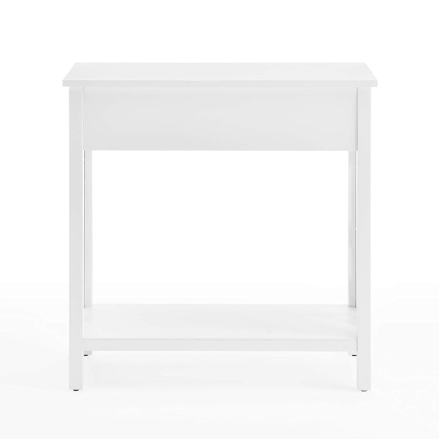 36" Middlebury Coffee Table, End Table and Console Table White - Alaterre Furniture: 3-Piece Wooden Furniture Set with Drawers