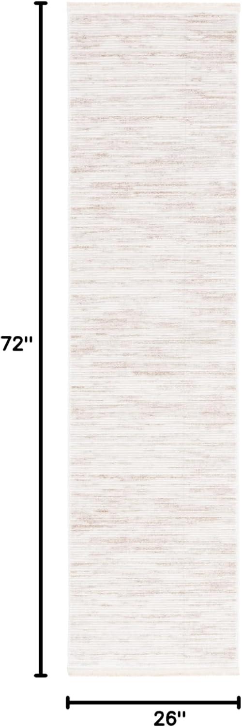 SAFAVIEH Whisper Zoolander Camo Area Rug, Ivory/Beige, 9' x 12'