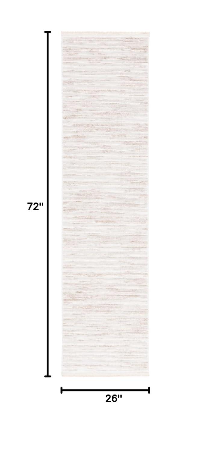 SAFAVIEH Whisper Zoolander Camo Area Rug, Ivory/Beige, 9' x 12'