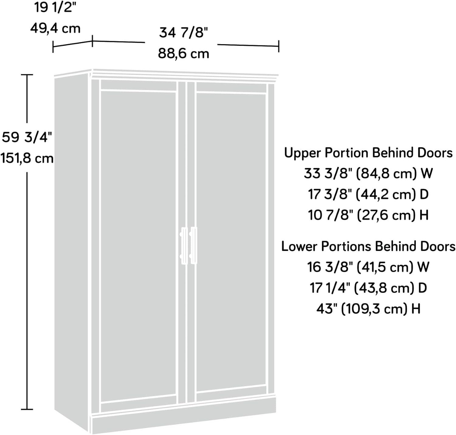 Aspen Post 34.8'' Wide 3 - Shelf Storage Cabinet