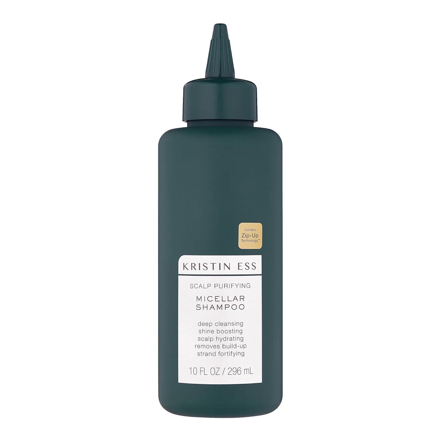 Kristin Ess Hair Scalp Purifying Micellar Shampoo for Deep Cleansing, 10oz