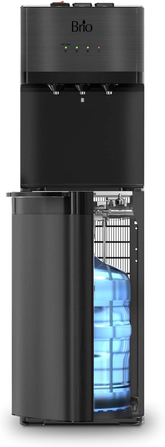 Brio Black Free Standing Bottom Loading Electric Water Dispenser