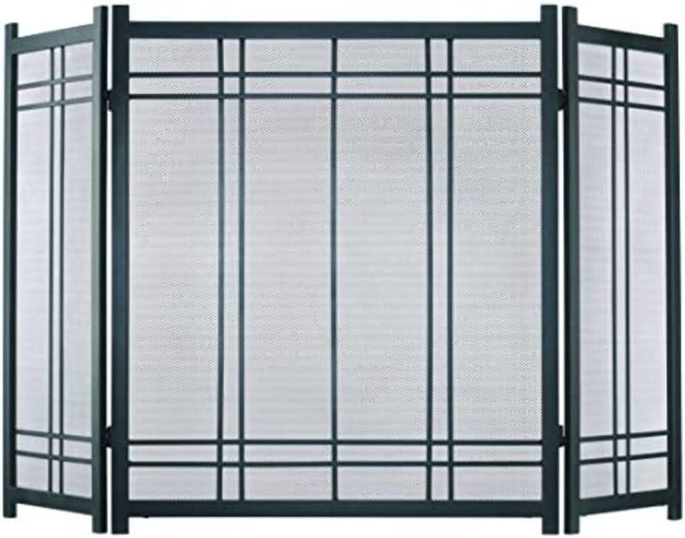 Pleasant Hearth FA016SA Preston Steel Fireplace Screen