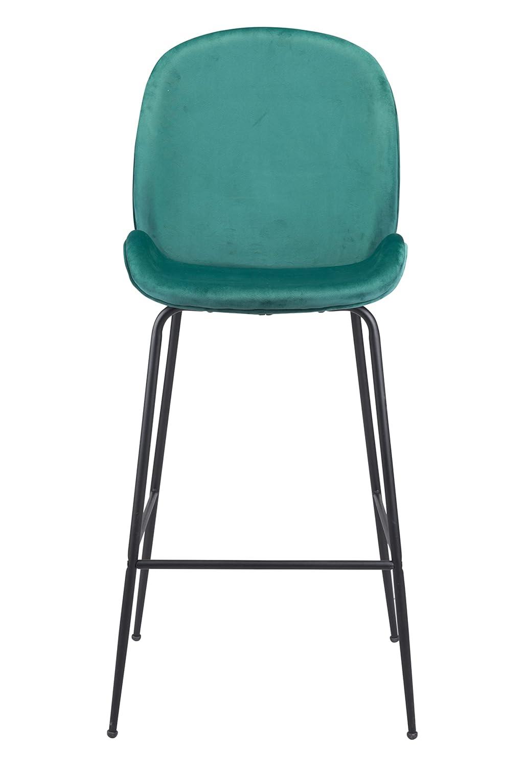 Zuo Miles Barstool Green