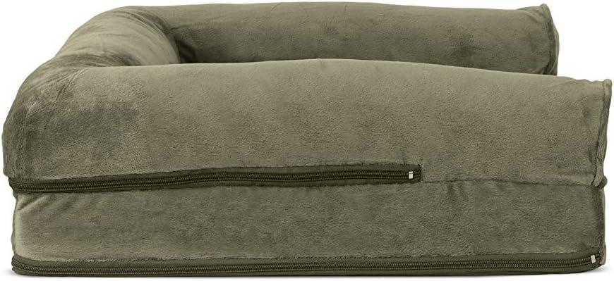 Luxe Fur & Performance Linen Sofa Bed