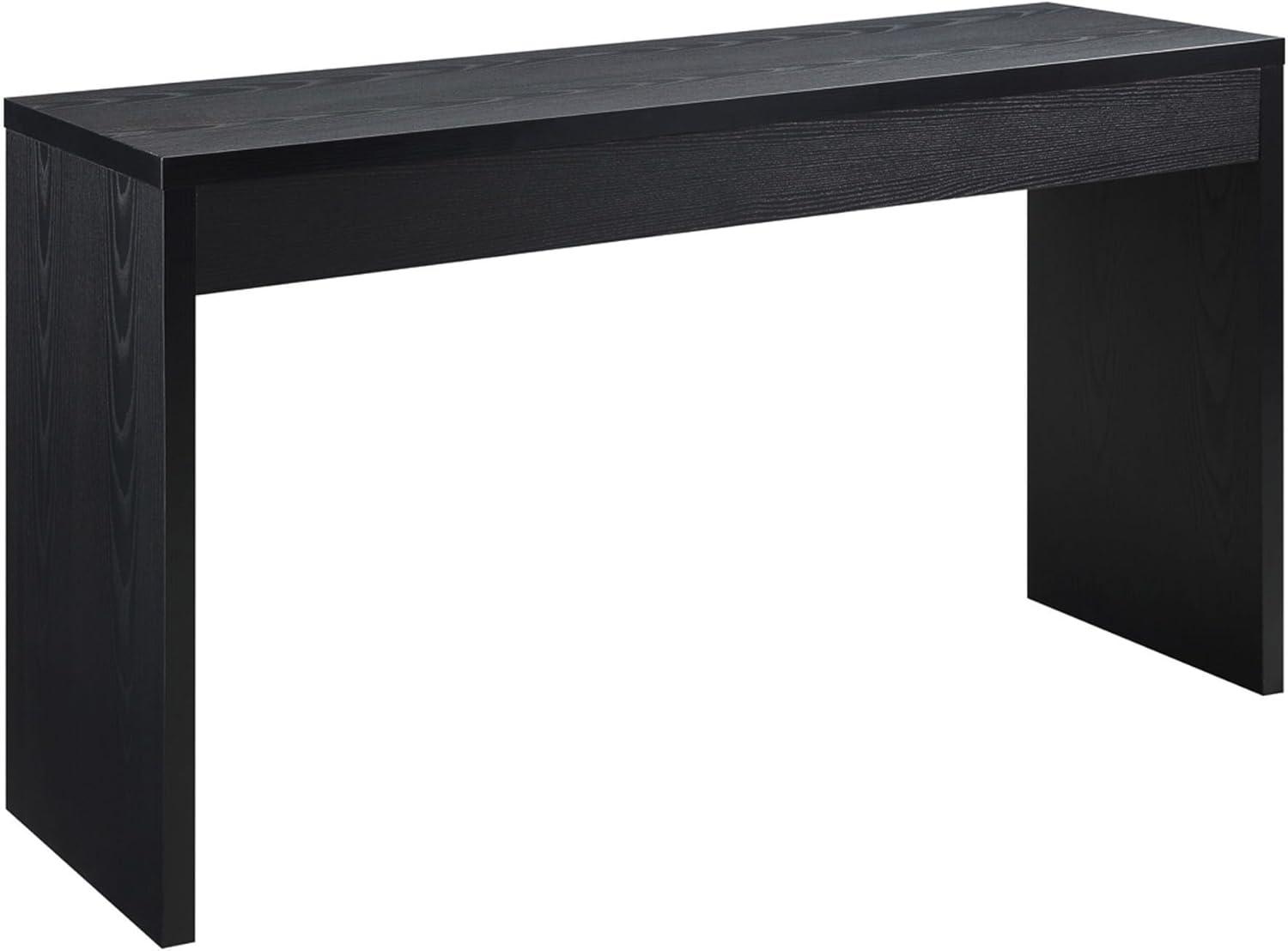 Convenience Concepts Northfield Hall Console in Black Wood Finish