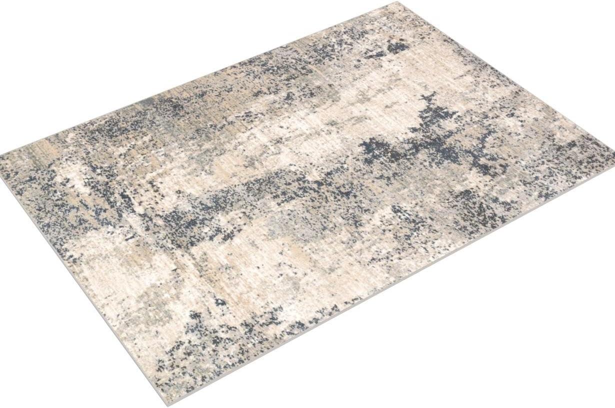 Loloi Teagan Natural / Denim 5'-3" x 7'-6" Area Rug