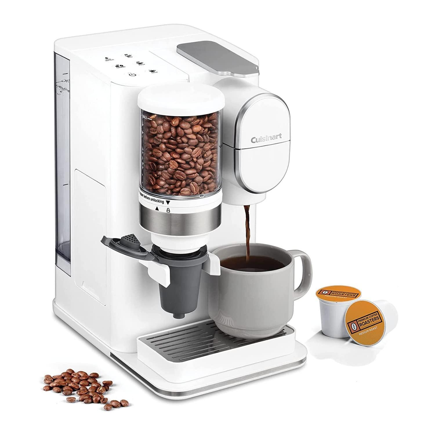 Cuisinart Grind & Brew Single-Serve Coffeemaker, 48-Ounce Removable Reservoir