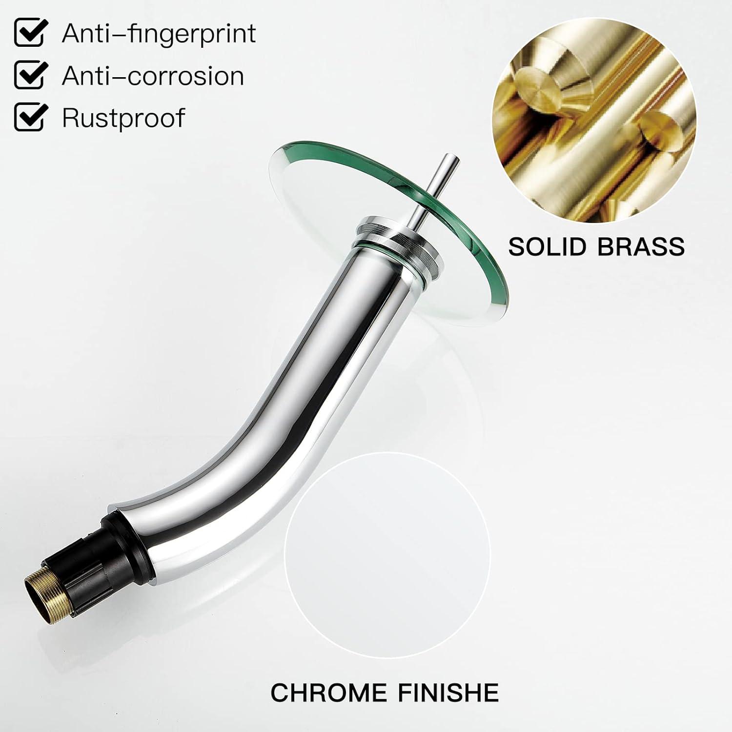 Waterfall Vessel Bathroom Faucet