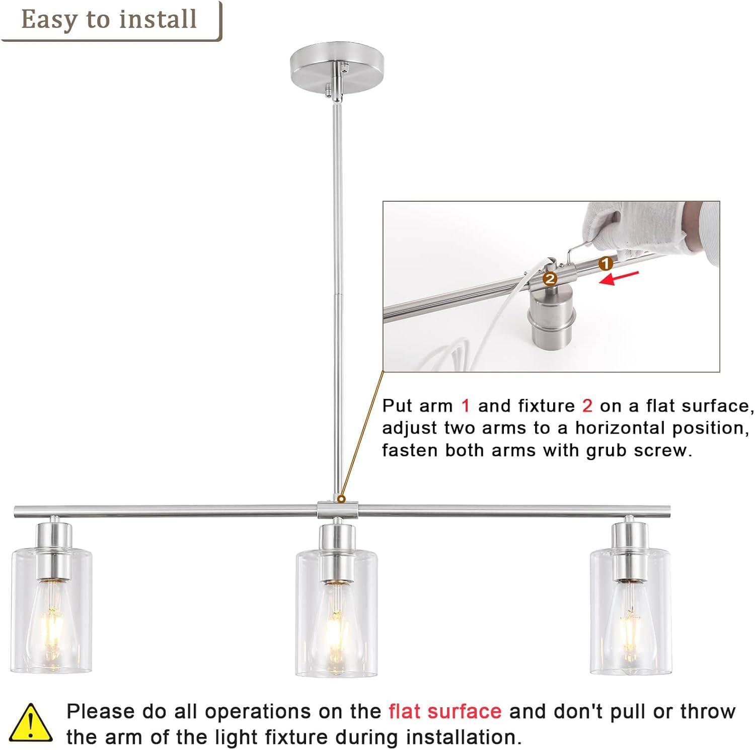 Vikaey Metal Black Chandelier, 12-Light Farmhouse Classic Candle Ceiling Hanging Light Fixture, Rustic Pendant Lighting for Kitchen Island, Dining Room, Living Room, Stair, UL Listed